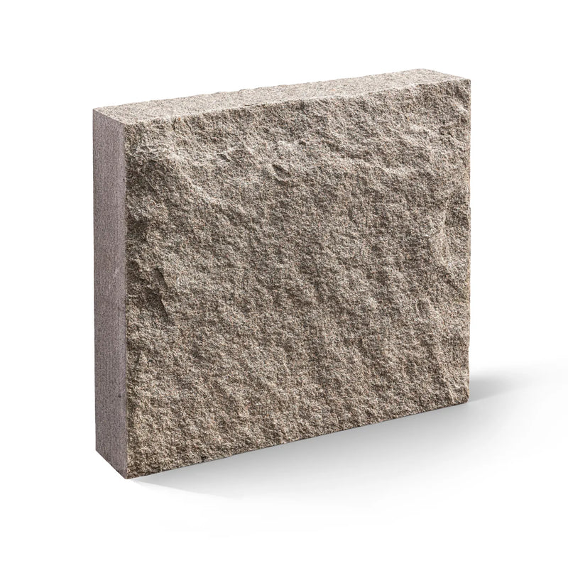 Blockstensmur Bohus grå, enkelsidig råkilad, 700-2500x200x1000