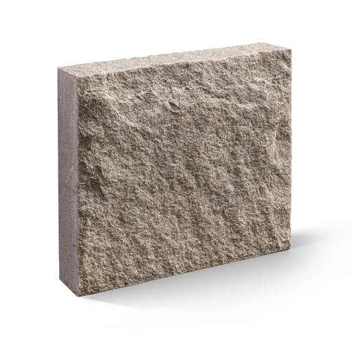Blockstensmur Bohus grå, dubbelsidig råkilad, 700-2500x200x1000