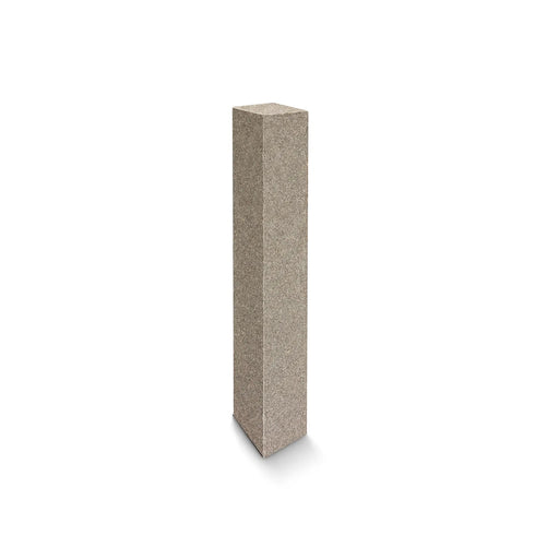 Granitstolpe, 1300x250x250, Flammad, Bohus grå