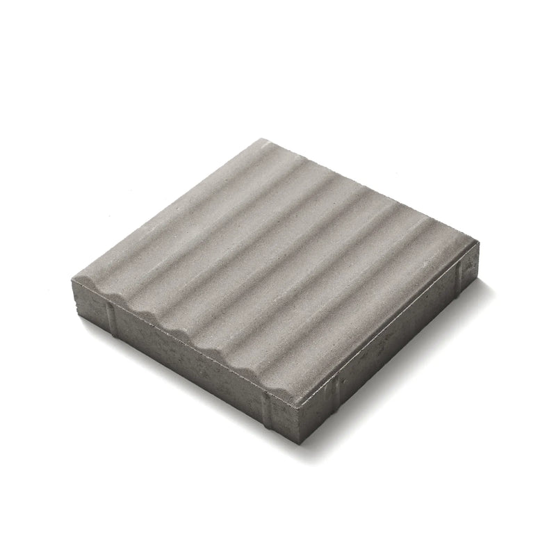 Premium sinus 350x350x60-65, Naturgrå