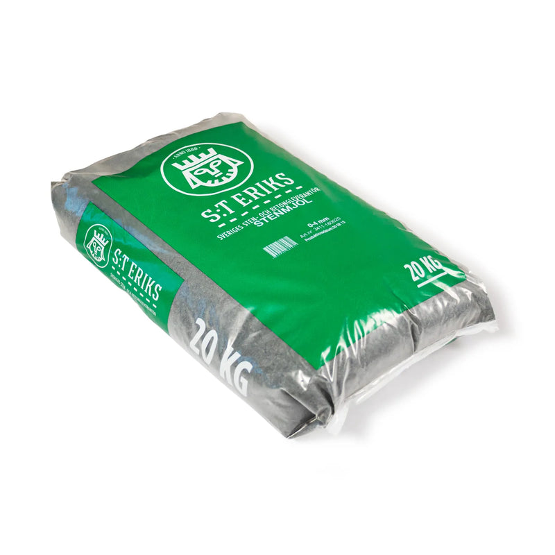 Stenmjöl, fraktion 0-4, 20 kg