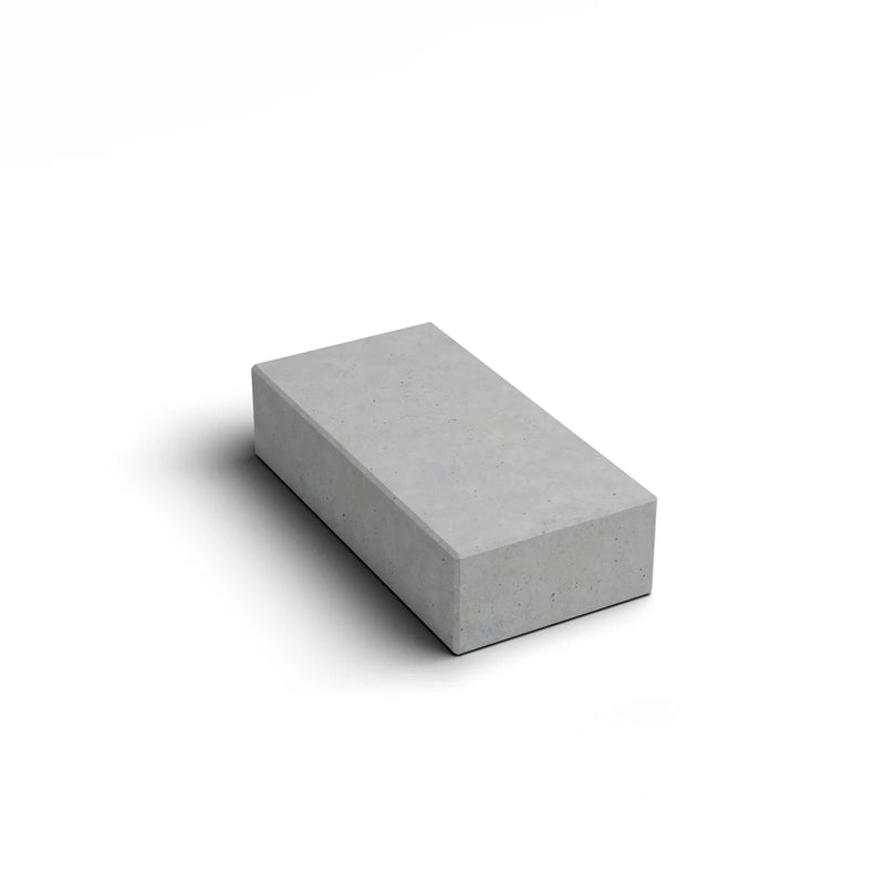 Flexiblock Hel Slät topp, Naturgrå
