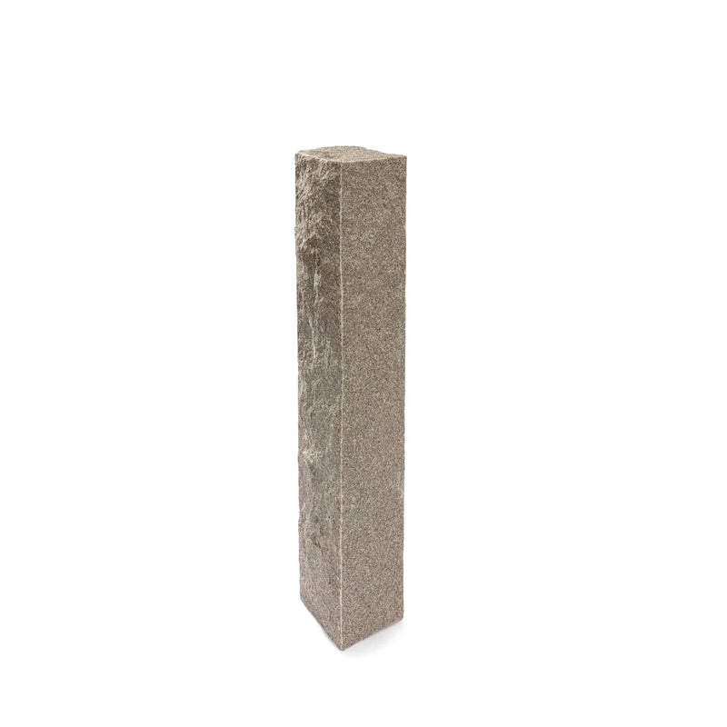 Granitstolpe, 1500x300x300, Råkilad, Bohus grå