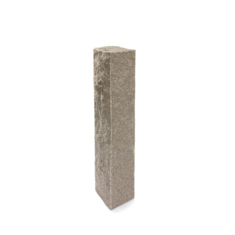 Granitstolpe, 1500x350x350, Råkilad, Bohus grå