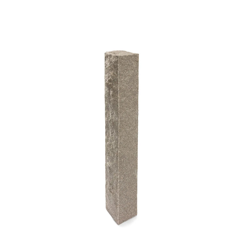 Granitstolpe, 1500x250x250, Råkilad, Bohus grå
