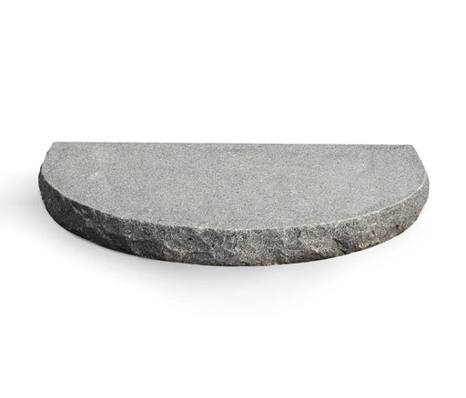 Halvrunt entréplan Porto grå, 1500x1000x150mm