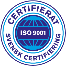 Certifierad enligt ISO 9001 – kvalitet, Svensk Certifiering